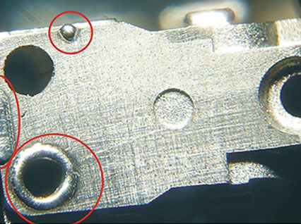 <a href='http://dtxf.net.cn/product/3.htm' class='text_a'>模具激光焊機(jī)</a>修復(fù)模具效果